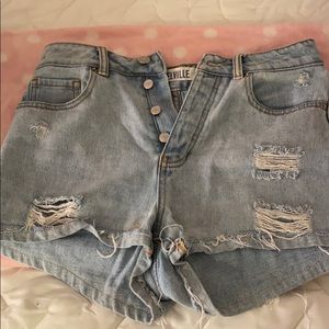 Jean shorts
